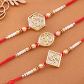 Spiritual Harmony Rakhi Trio