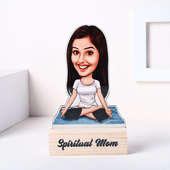 Mothers Day Personalised Caricature For Spiritual Mom
