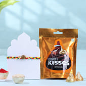 Spiritual Om Rakhi With Chocolates