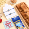 Sacred Veera Rakhi Duo With Milk Cake N Cashews