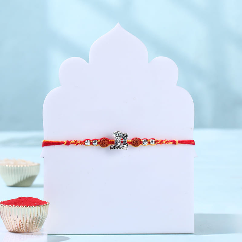 Spiritual Shiva Rakhi With Trail Mix N Cashews