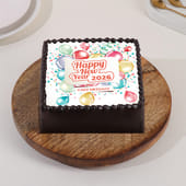 Sprinkle N Sparkle Happy New Year Cake