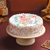 Sprinkle N Sparkle Happy New Year Cake