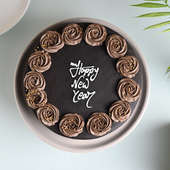 Buy Sprinkles Loaded Chocolate New Year Cake
