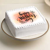 Square Shape Mothers Day Poster Cake