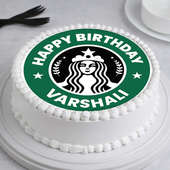Starbucks Personalised Birthday Photo Cake Delivery