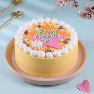 Starry Mothers Day Celebration Cake