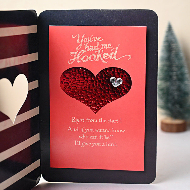 Buy Stole My Heart Greetings Card For Valentine Online