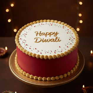 Sparkling Celebration Diwali Cake