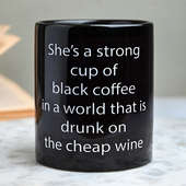 Strong As Coffee Mug