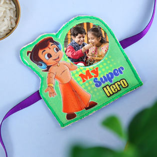 One Personalised Rakhi - Strong Bheem Rakhi