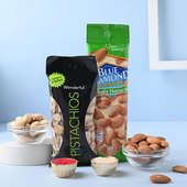 Almonds And Pistachios