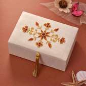 Stunning Zari Jewellery Box