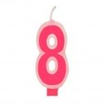 Number Eight Candle