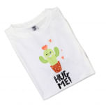 White Hug Me Tshirt