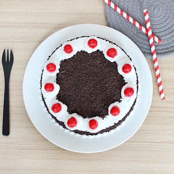 Black Forest Cake - Top View