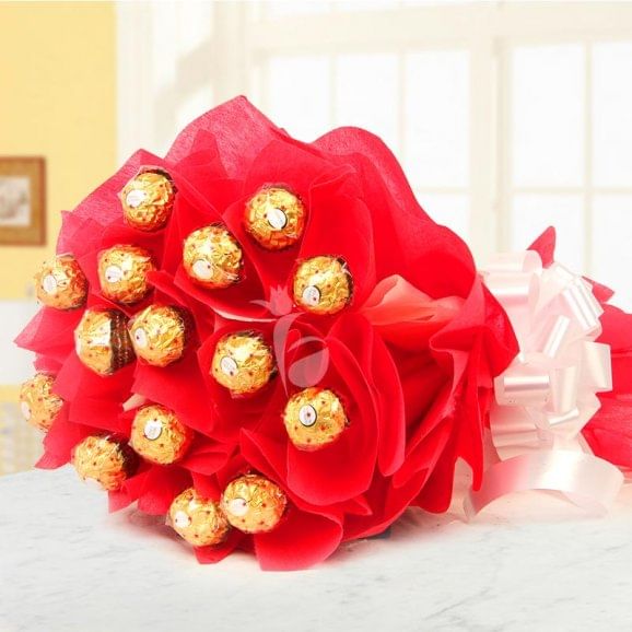 Choco Bonanza - A Bouquet of Ferrero Rocher Chocolates