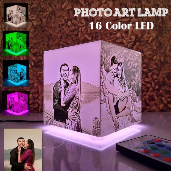 Customised Photo Lamp gifts