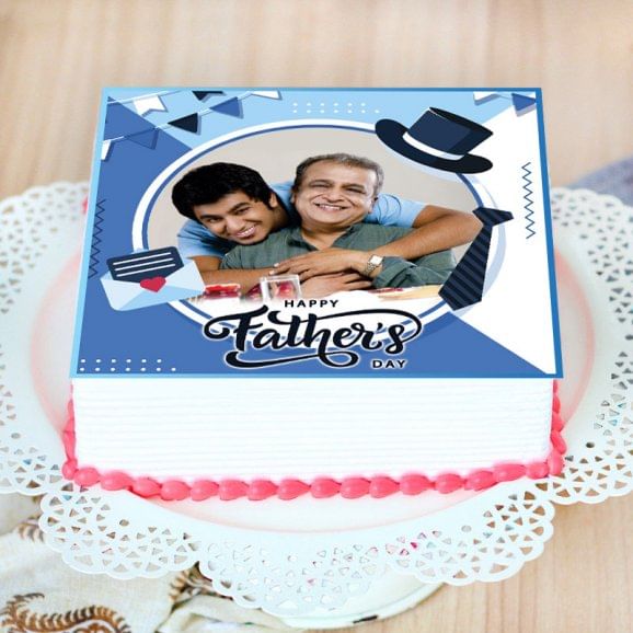 Photo Cake for Fathers Day