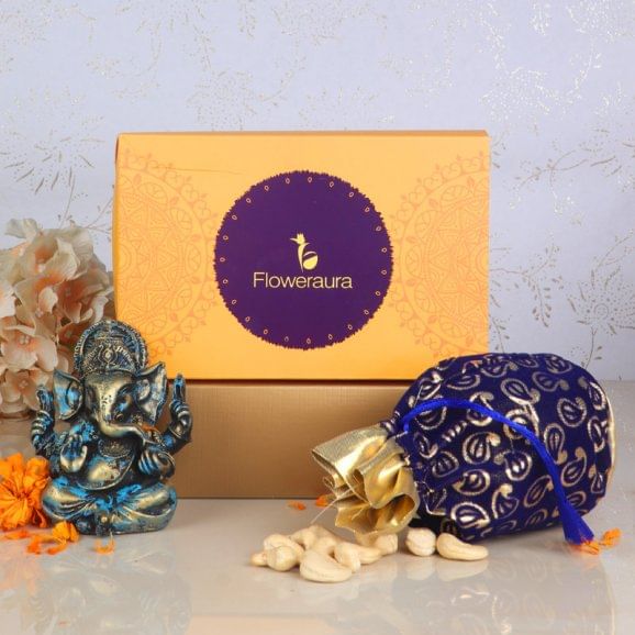 Front View of Divine Ganesha Signature Box