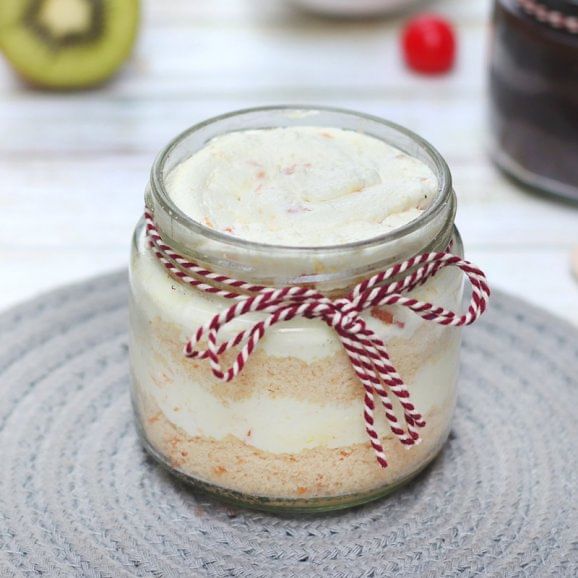 Fruit and Chocolate Jar Cakes