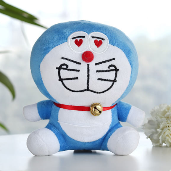 Mini Doraemon Teddy Bear: Valentines Day Gifts