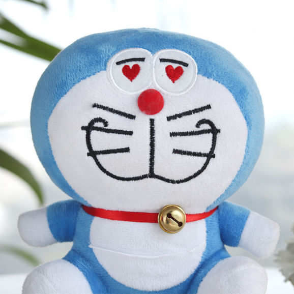 Mini Doraemon Teddy Bear: Valentines Day Gifts