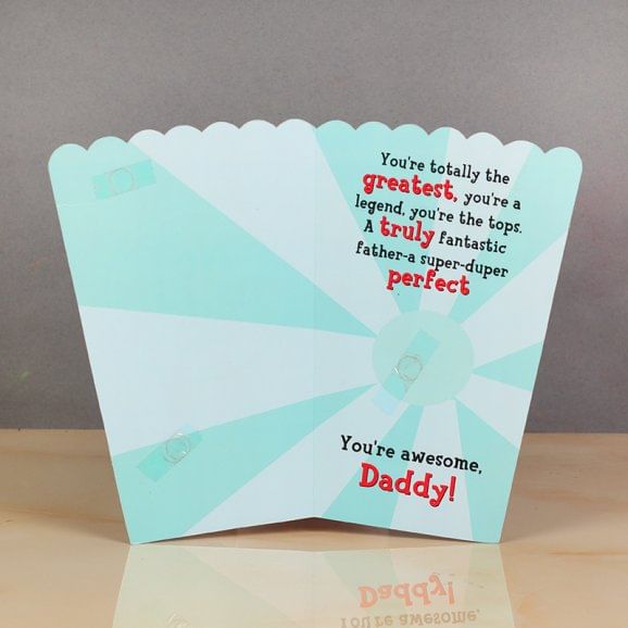 Inner view of Fathers Day Special Greeting Card