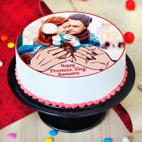 Photo Cake for Promise Day