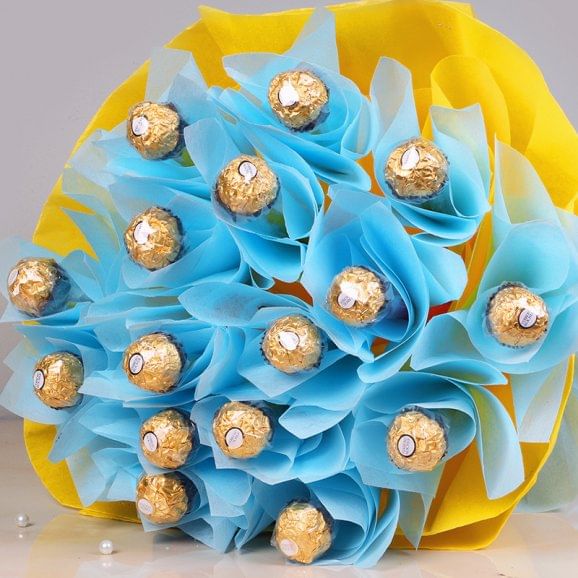 Rochers Symphony - 16 Ferrero Rocher Chocolate Bouquet