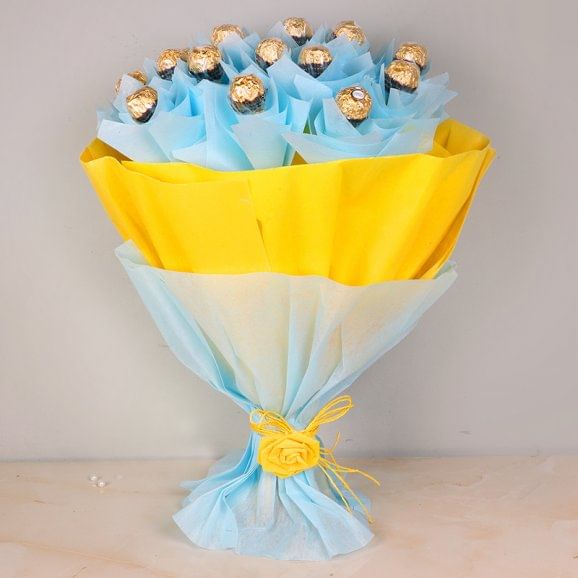 Rochers Symphony - 16 Ferrero Rocher Chocolate Bouquet