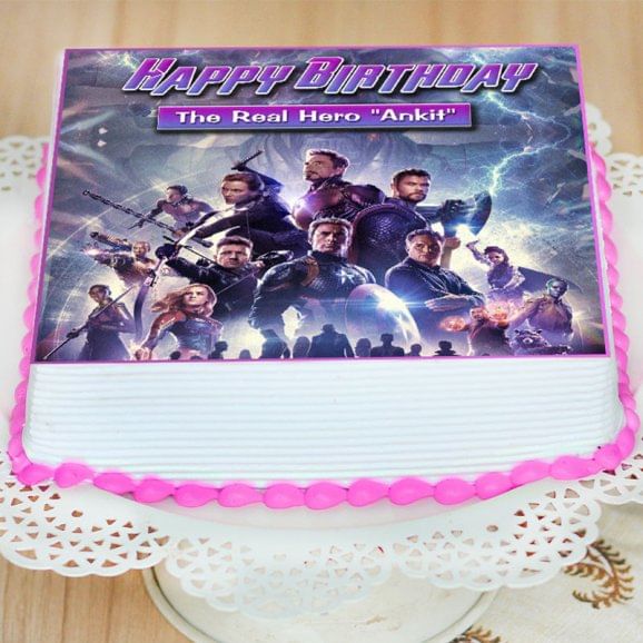 The Avengers Cake Online