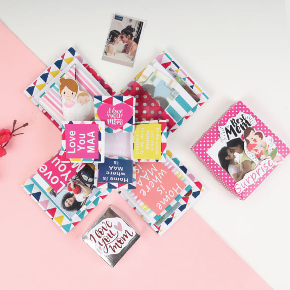 Mother's Day Explosion Box For Mother