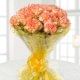 Peach Purity – 15 Carnations