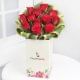 12 Red Roses in Floweraura Box