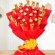 Mega chocolate bouquet - A bouquet of 16 ferrero rocher and 13 five star chocolates