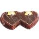 Double Heart Chocolate Cake 2 Kg