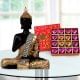 Combo of Lord Buddha God idol along with 1 Kg Gulab Jamun