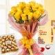 Rakhi, Flowers, Chocolate