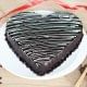 Order Heartshape Choco Cake Online