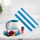 Hues of Blues Wallet, mug neckpiece, Nail paint