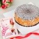 Rakhi Along with Butterscotch Cake