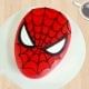 spiderman theme cake