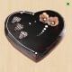 Heart Shaped Chocolate Cake Eggless