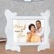 Love Quotient - Personalised Photo Frame Gift with Front View