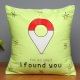 Lucky To Find You Printed Cushion with Closed View