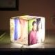 Qubical Personalised Lamp with 5 Images