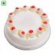 Send 1/2 kg eggless cake gift to India