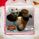 Panda Themed Photo Cake For Children