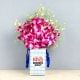 Rakhi Orchid Bouquet for Brother